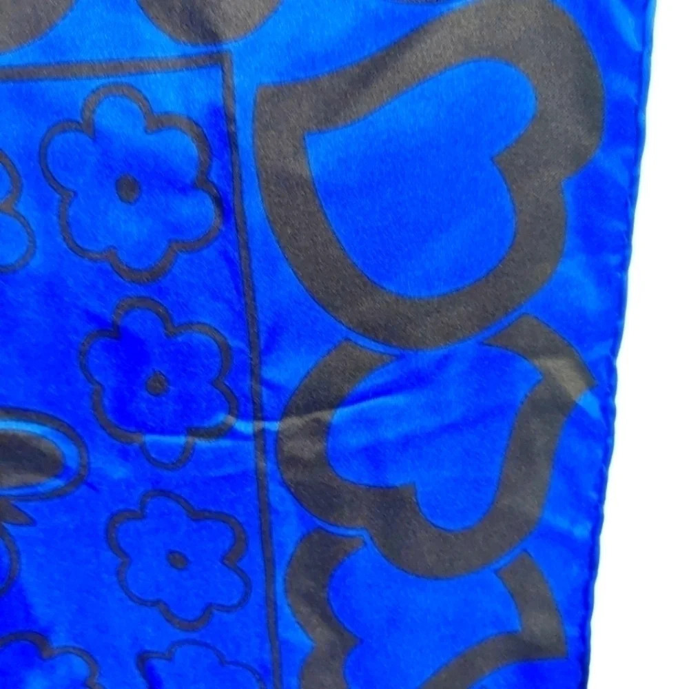 Very Rare Print Authentic YSL Yves Saint Laurent Silk Scarf - Picture 3 of 13